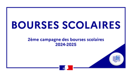 Ouverture de la seconde campagne de bourses scolaires pour l'année scolaire (...)